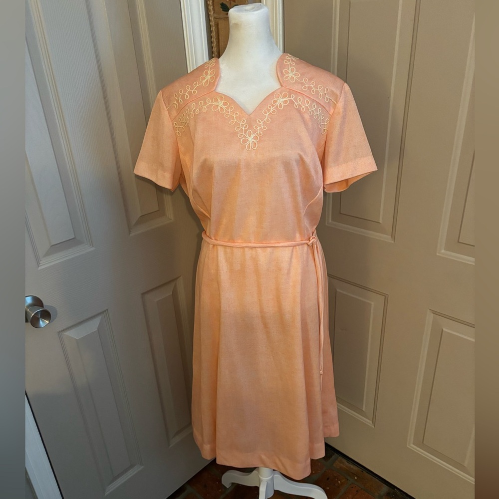 Melwine of Miami Peachy Keen Dress Belted